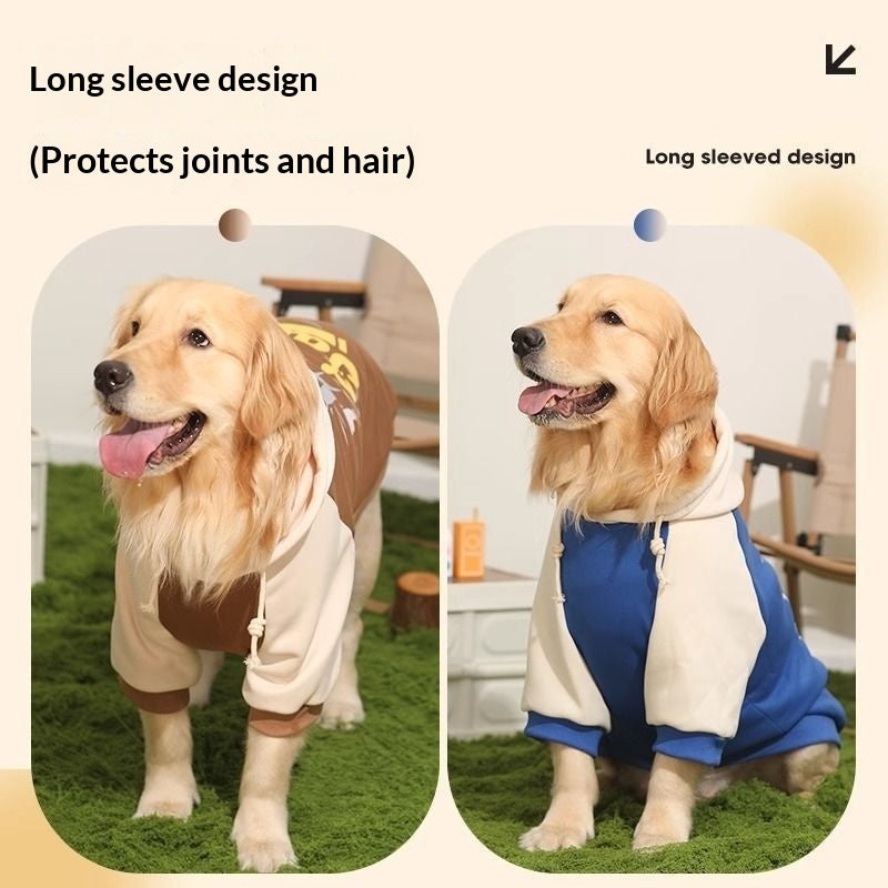 Large Pet Sweater For Warmth And Comfort For Active Breeds