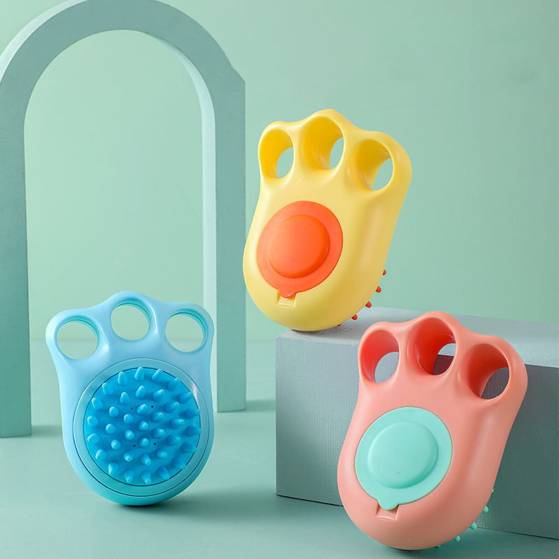 Pet Bath Massage Comb Brush For Cleaning And Grooming Care