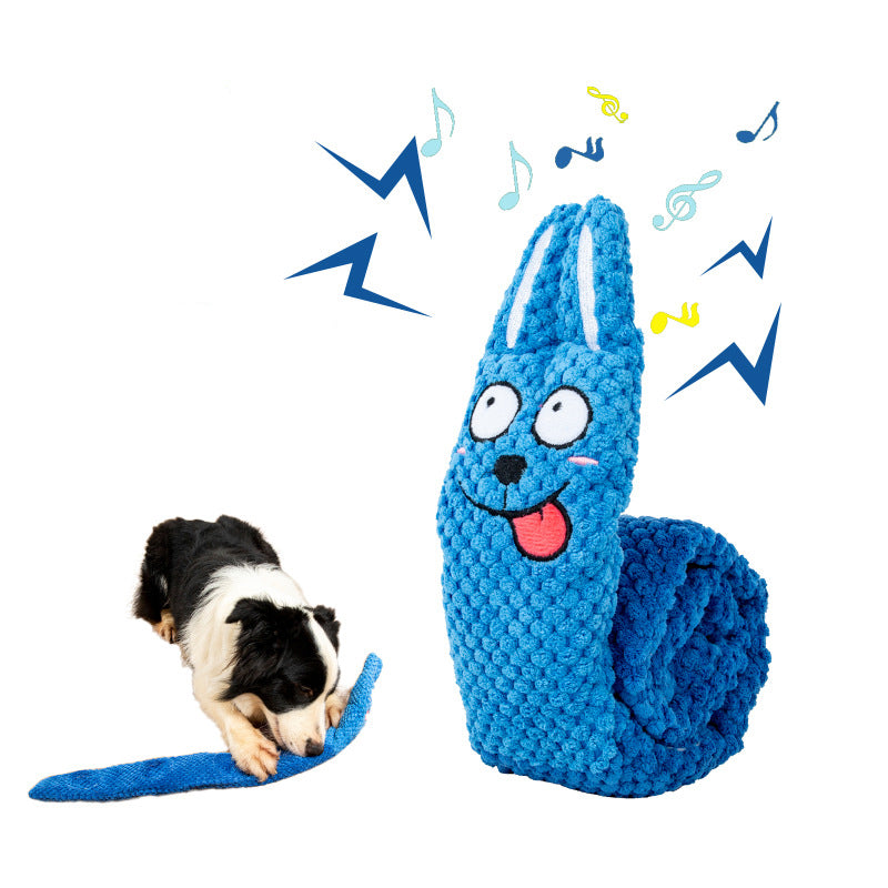 Interactive Squeaky Pet Puzzle Toy Set With Snuffle Mat For IQ Training