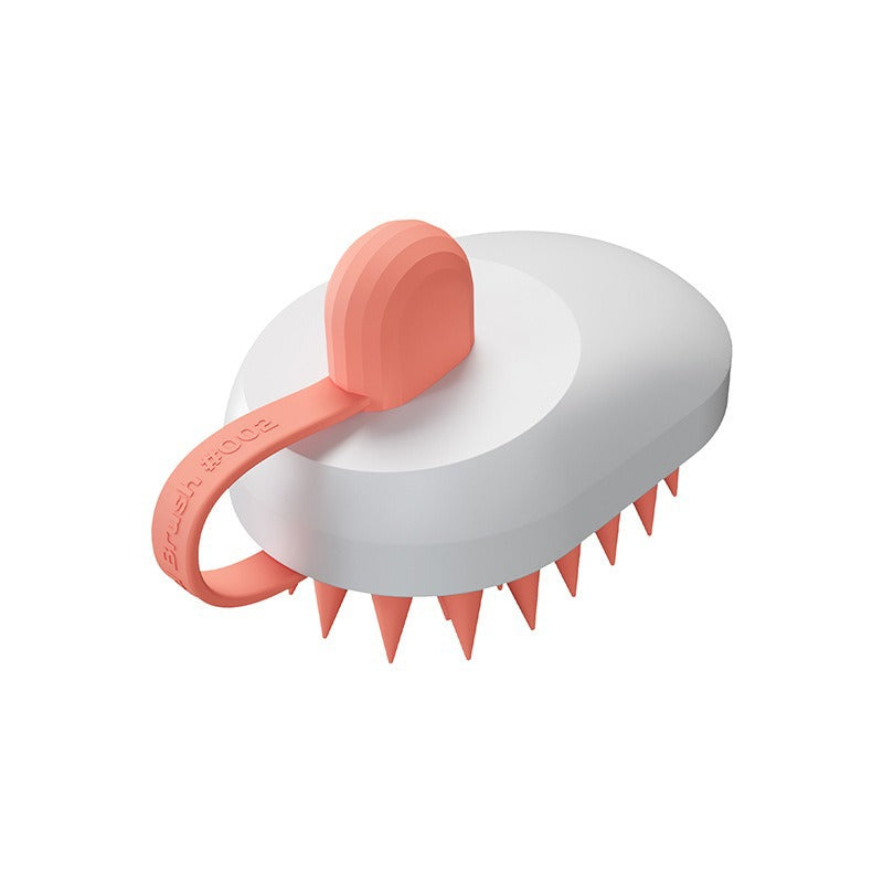 Soft Gel Pet Shampoo Brush For Bath Massage And Cleaning