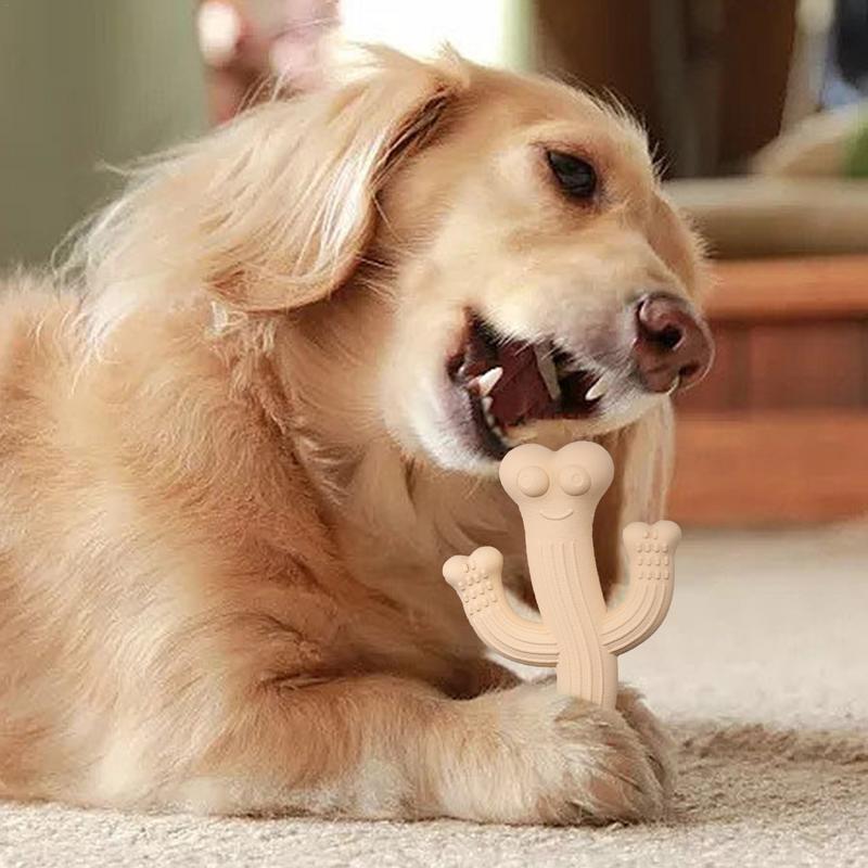 Ultra Durable Cactus Shape Pet Chew Toy For Interactive Play And Boredom Relief