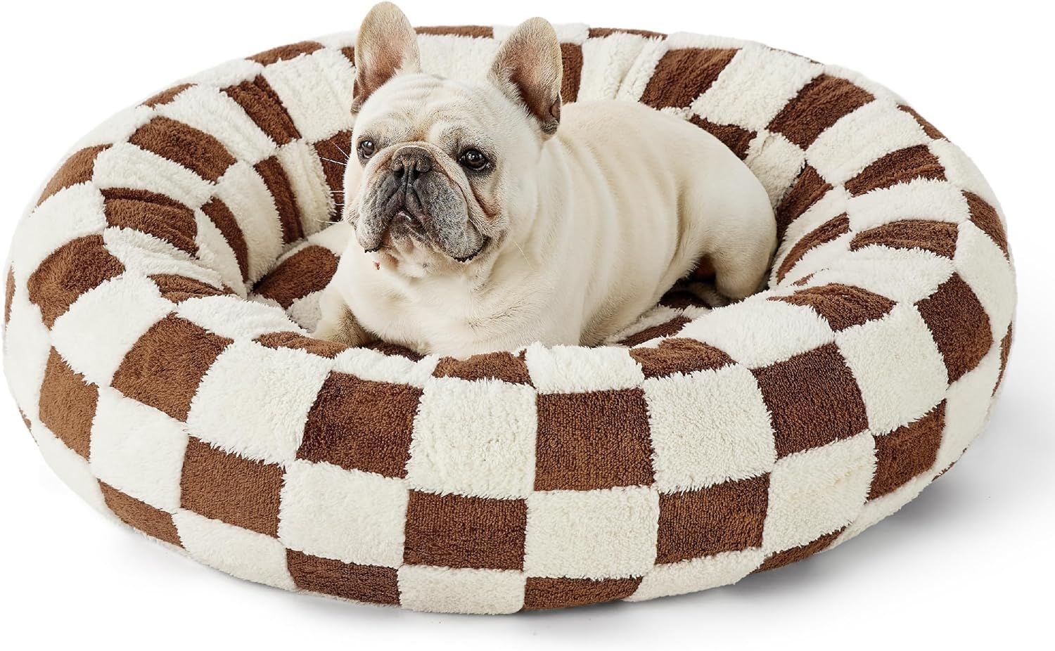 Round All Season Pet Bed For Warm And Cozy Comfort