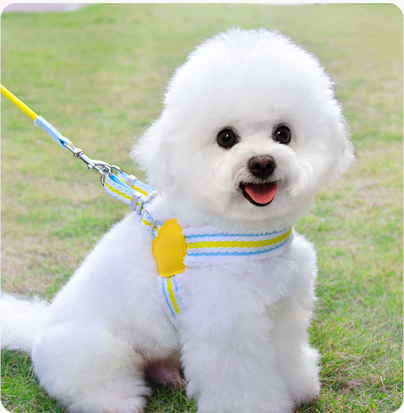 Breathable Pet Chest Vest Leash For Comfortable Walking