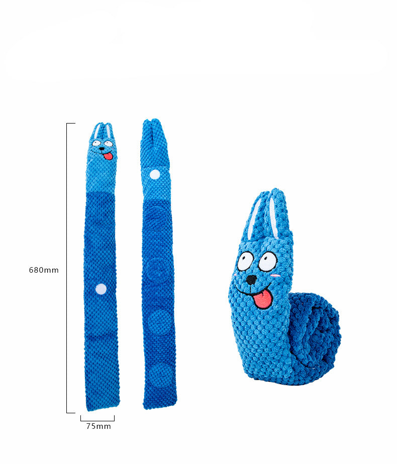 Interactive Squeaky Pet Puzzle Toy Set With Snuffle Mat For IQ Training