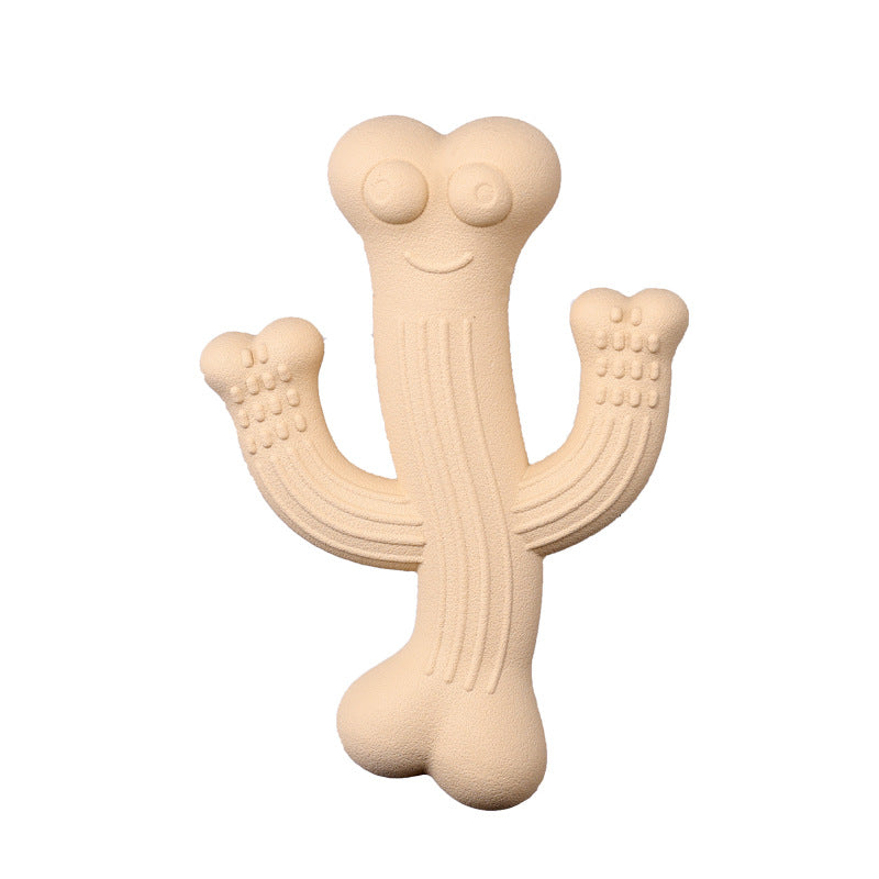 Ultra Durable Cactus Shape Pet Chew Toy For Interactive Play And Boredom Relief