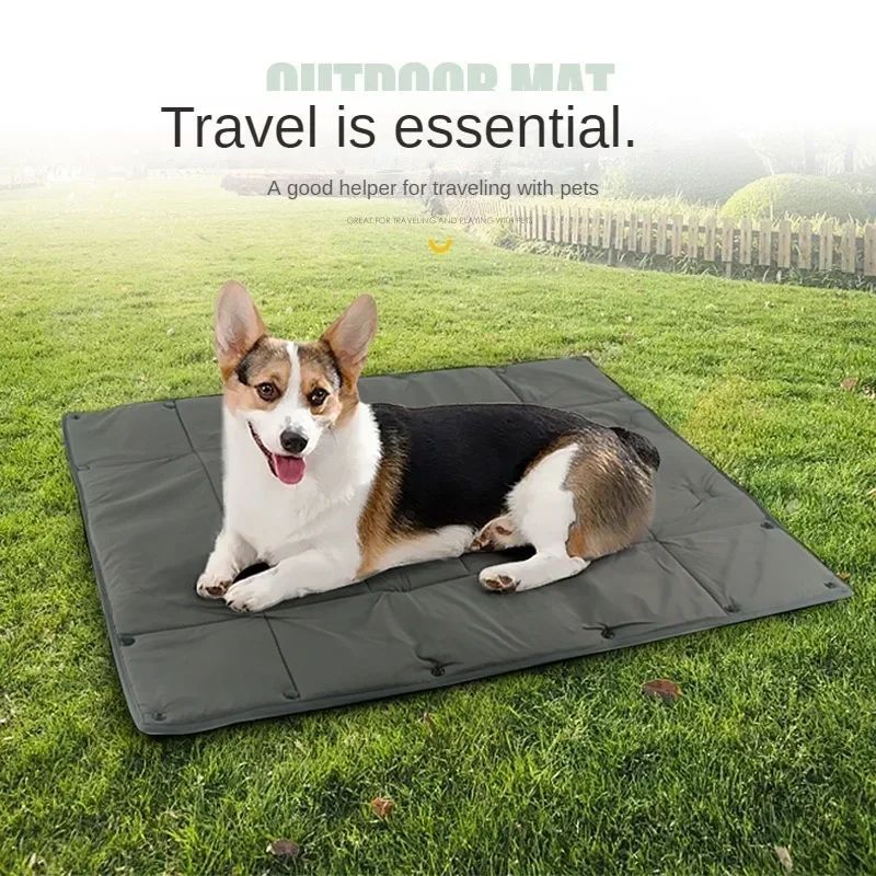 Portable 3 In 1 Pet Travel Bed Carrier Mat And Cushion Kennel