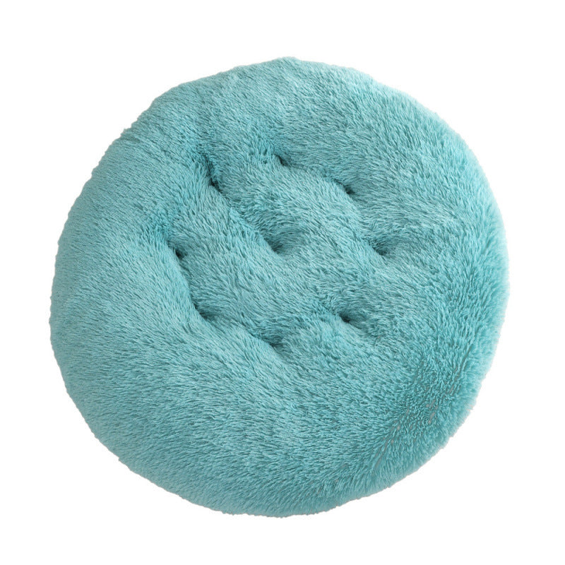 Round Plush Pet Bed Mat For Warm And Comfortable Sleep