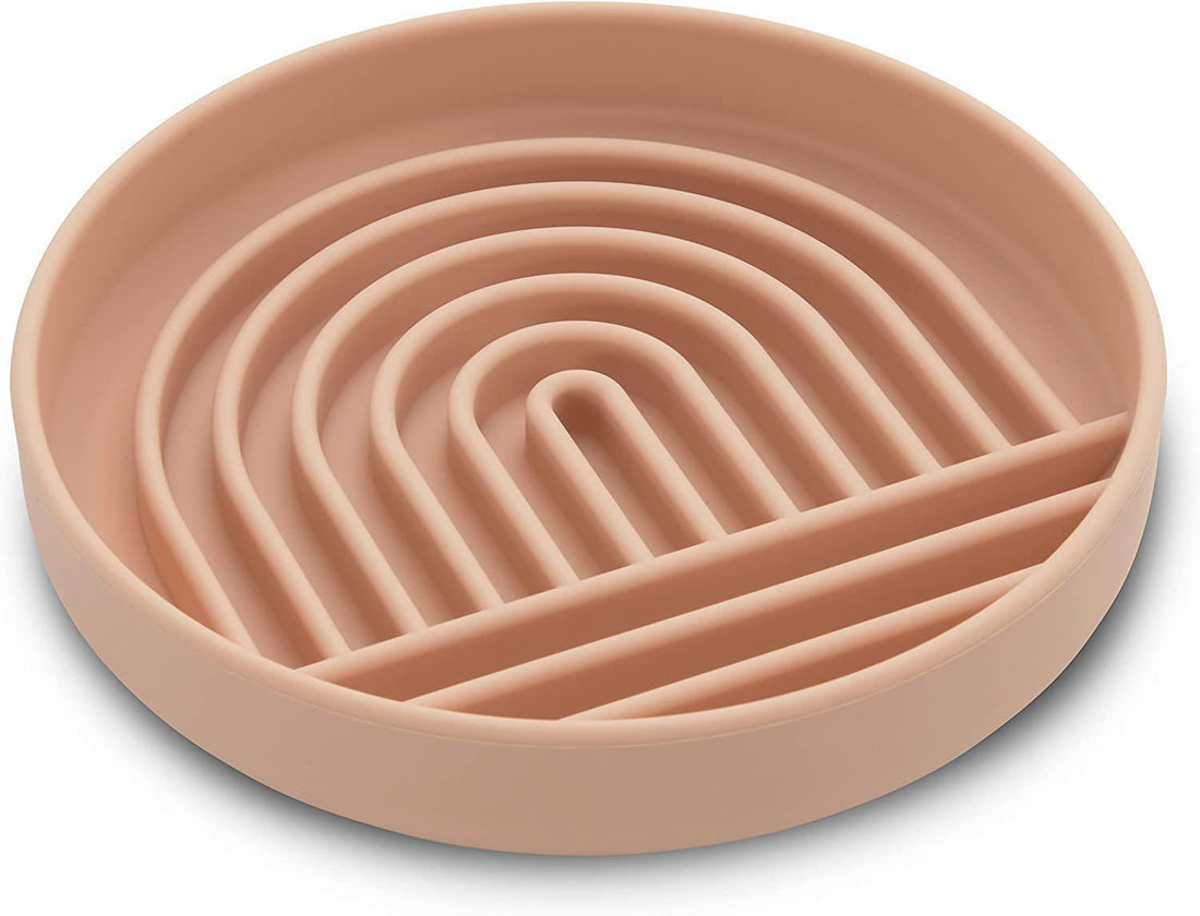 Simple Fashion Slow Feeding Pet Bowl For Controlled Eating And Digestion