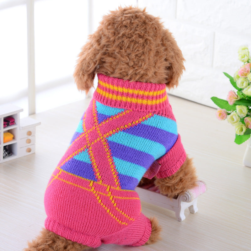Warm Pet Sweater For Cold Weather Comfort And Style