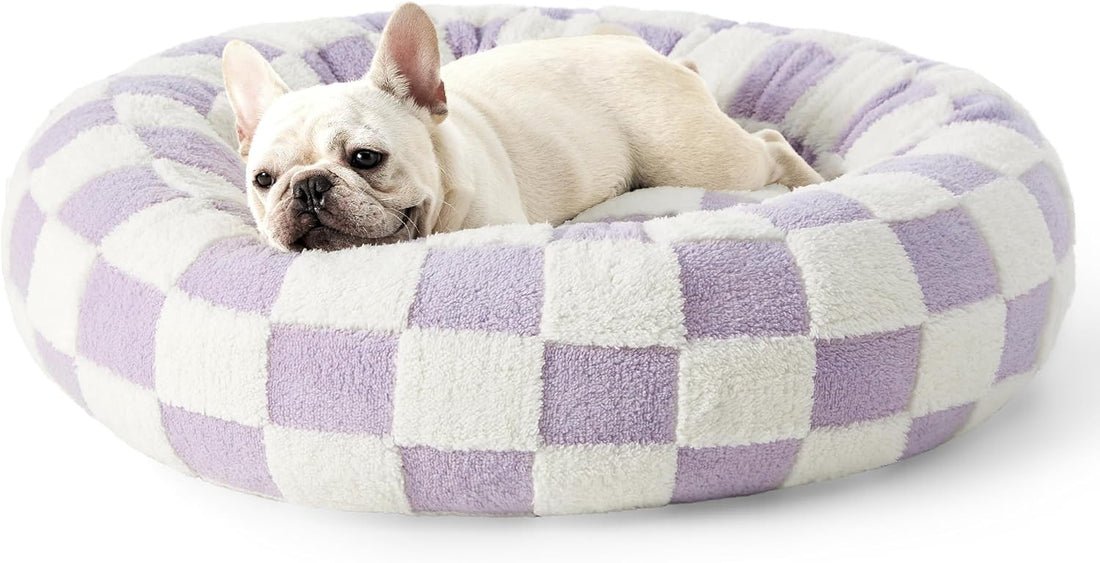 Round All Season Pet Bed For Warm And Cozy Comfort