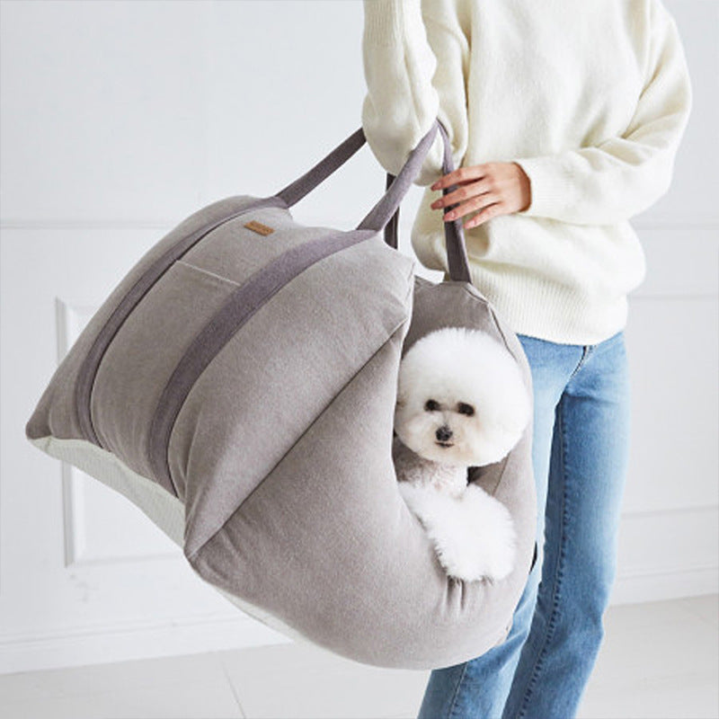 Waterproof Pet Car Carrier Seat Basket For Safe Travel And Comfort