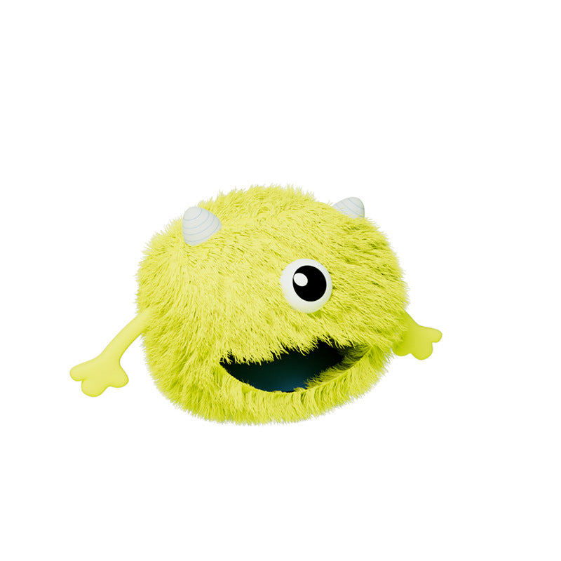 Washable Fluffy Round Pet Bed With Non Slip Base