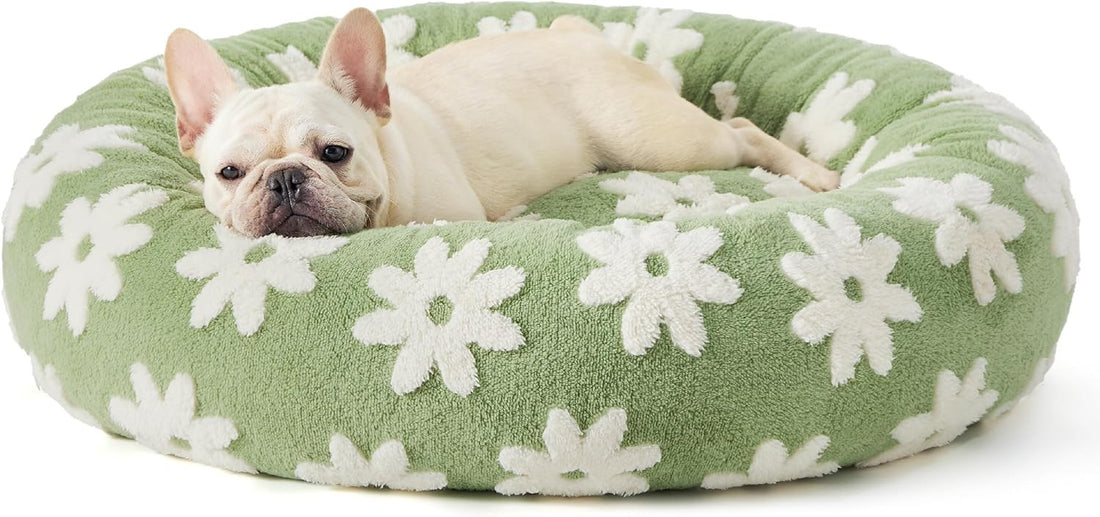 Round All Season Pet Bed For Warm And Cozy Comfort