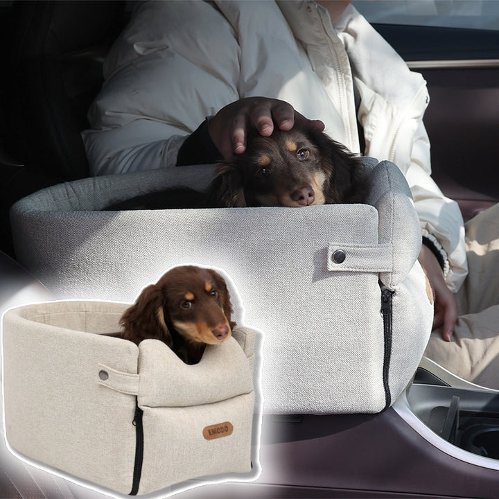 Portable Pet Car Seat Bed Carrier For Safe And Comfortable Travel
