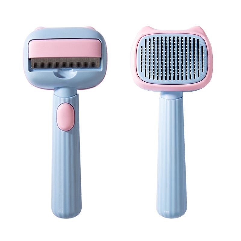 Pet Deshedding Grooming Brush For Reducing Shedding And Tangles