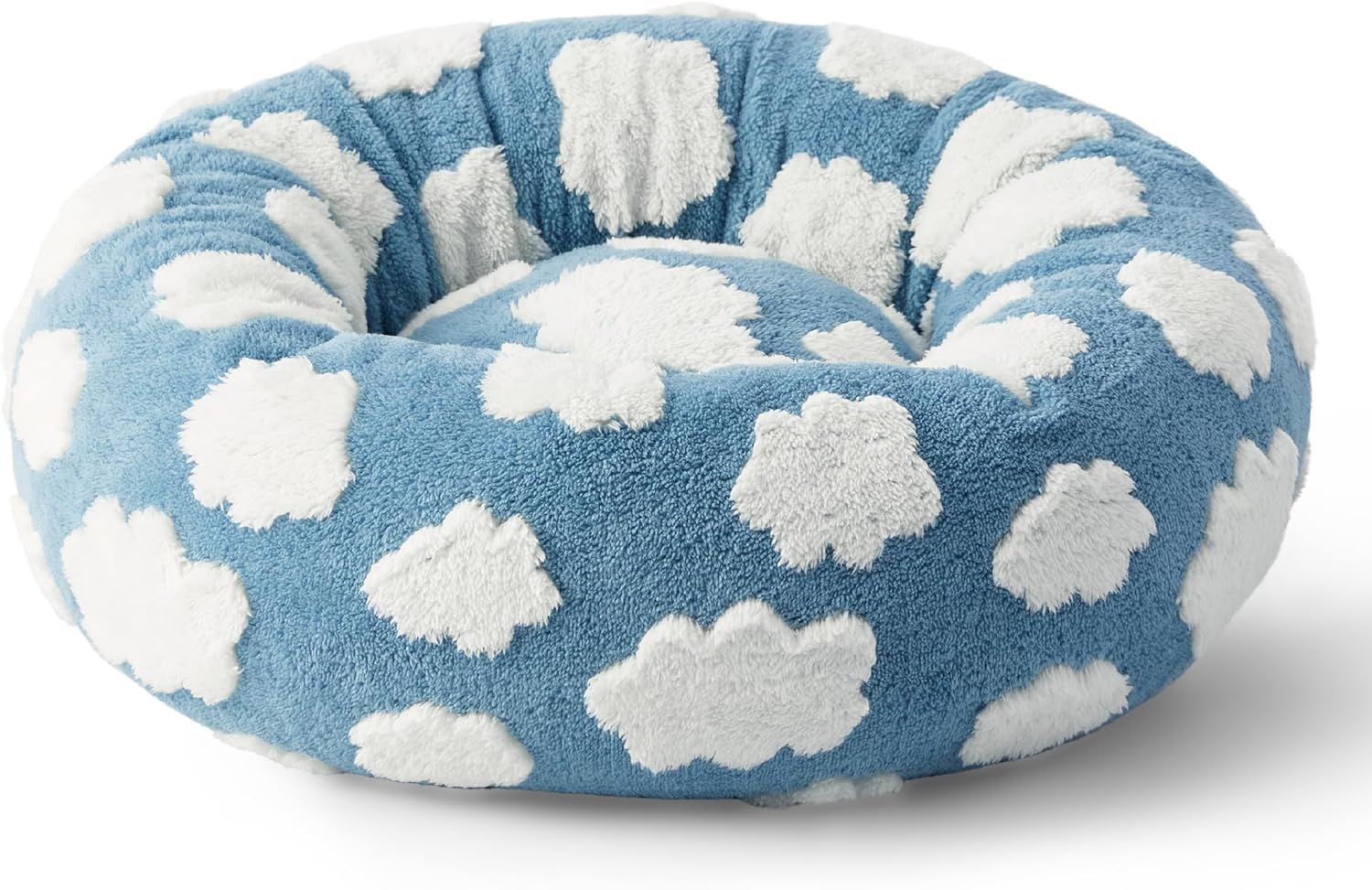 Round All Season Pet Bed For Warm And Cozy Comfort