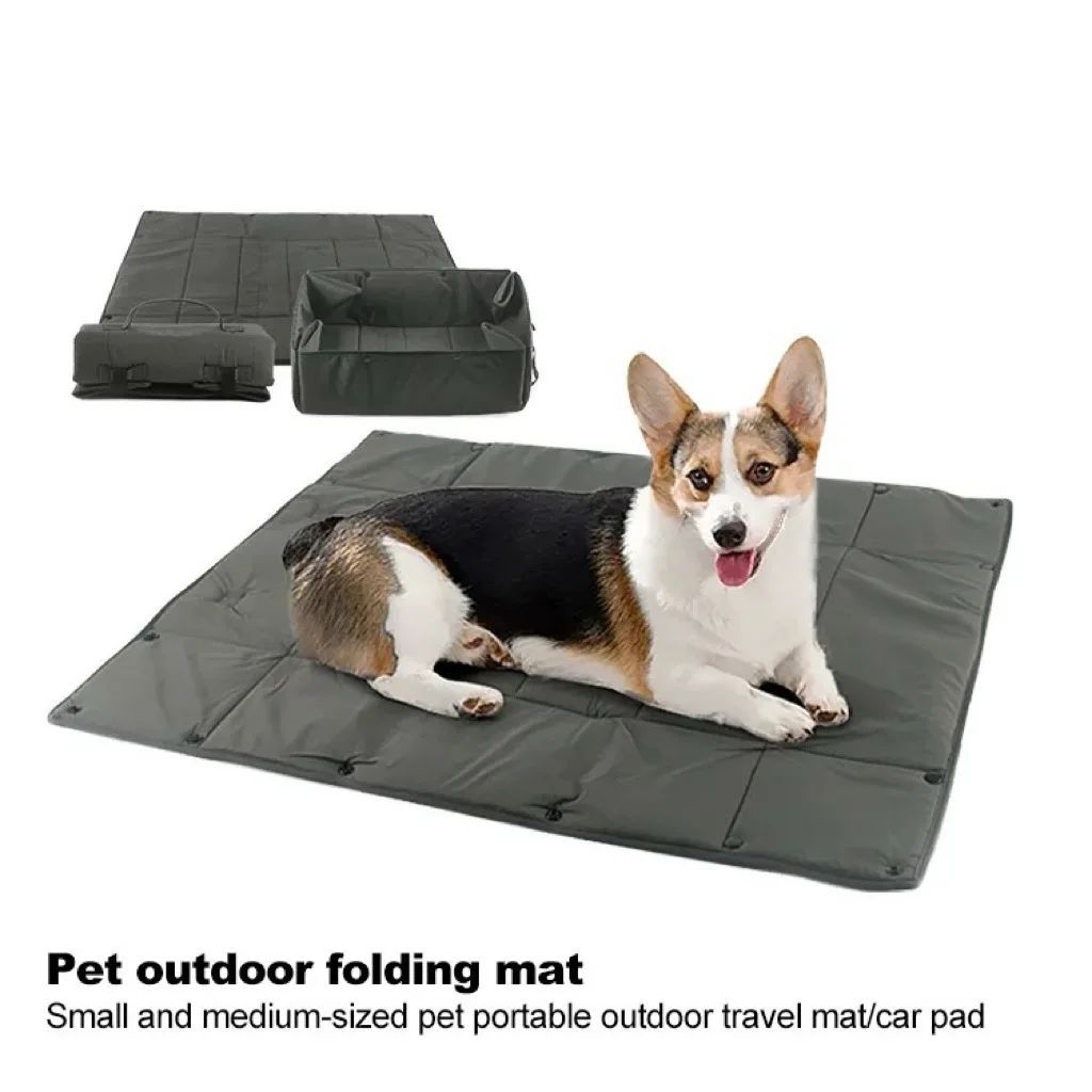 Portable 3 In 1 Pet Travel Bed Carrier Mat And Cushion Kennel