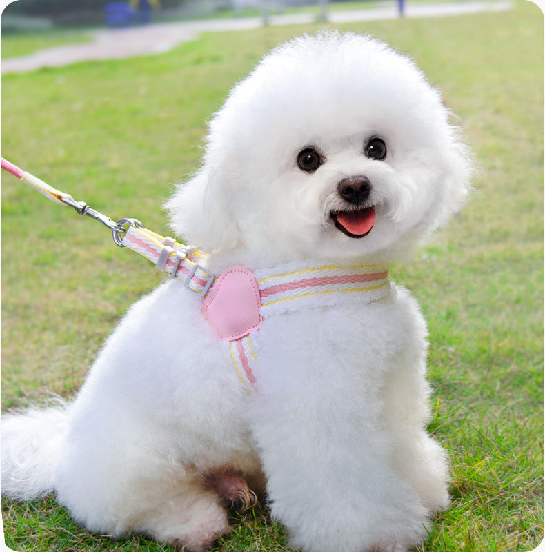 Breathable Pet Chest Vest Leash For Comfortable Walking