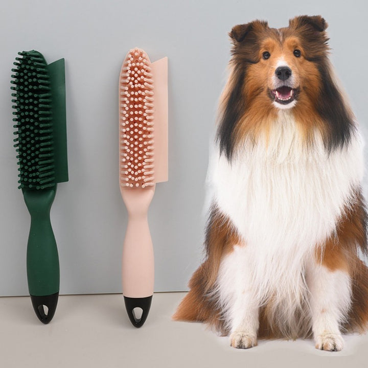 Pet Hair Remover Massage Brush Comb For Grooming And Cleaning Loose Fur