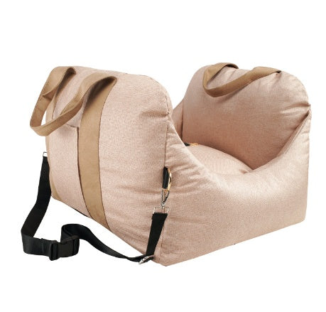 Waterproof Pet Car Carrier Seat Basket For Safe Travel And Comfort