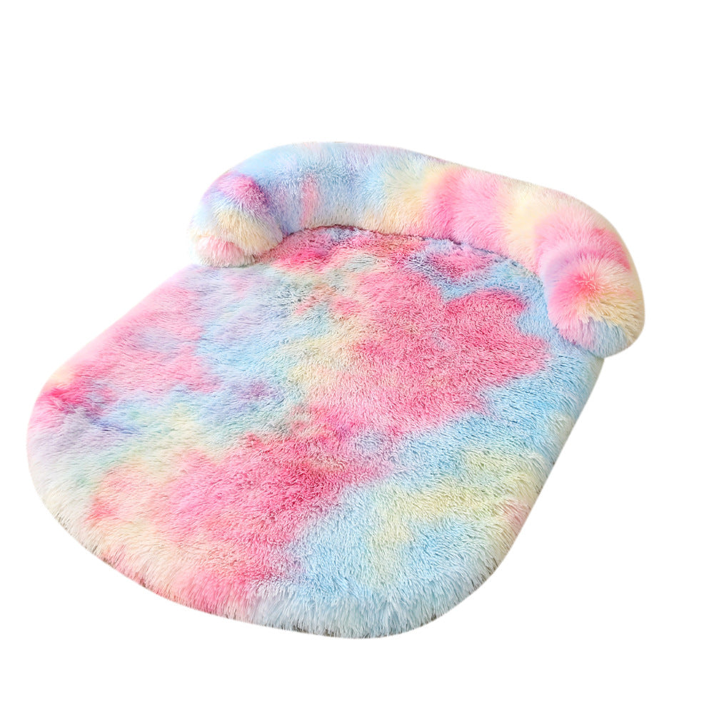 Plush Pet Bed Cushion For Warm And Cozy Comfort
