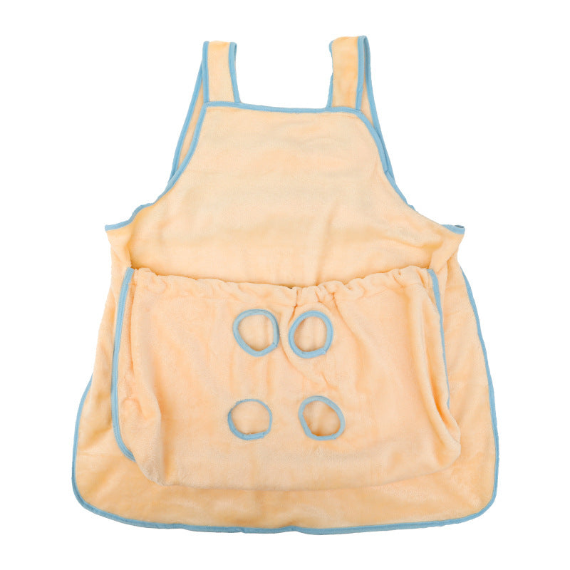 Portable Pet Chest Carrier Apron Bag For Outdoor Travel And Comfort