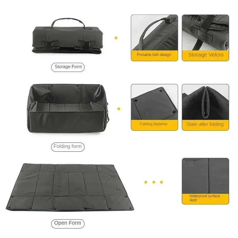 Portable 3 In 1 Pet Travel Bed Carrier Mat And Cushion Kennel