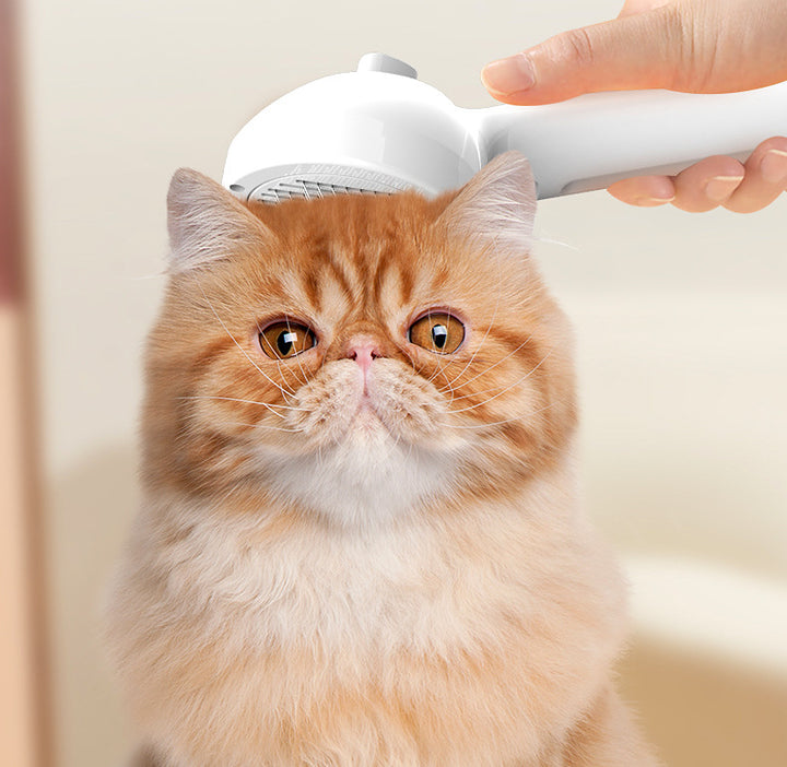 Self Cleaning Pet Grooming Comb With Built In Mist Feature