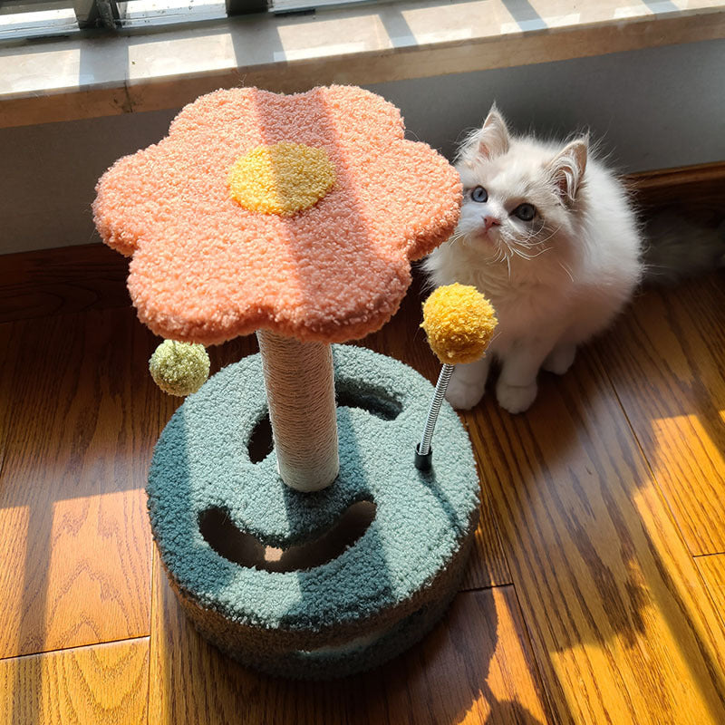 Corrugated Pet Scratching Board Toy For Claw Grinding And Play