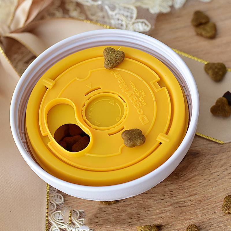 Interactive Pet Tumbler Puzzle Food Ball Toy For Slow Feeding And Play