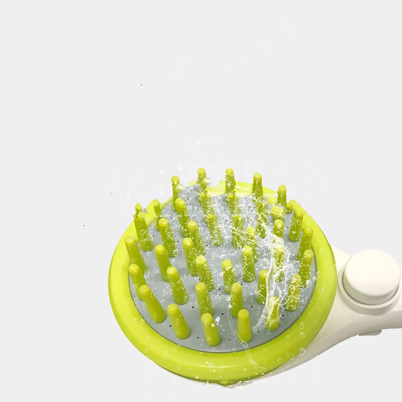 Pet Cleaning Tool With Massage Comb Bath Brush Shower Head