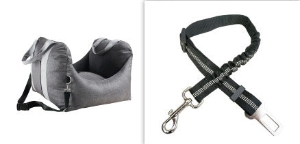 Waterproof Pet Car Carrier Seat Basket For Safe Travel And Comfort