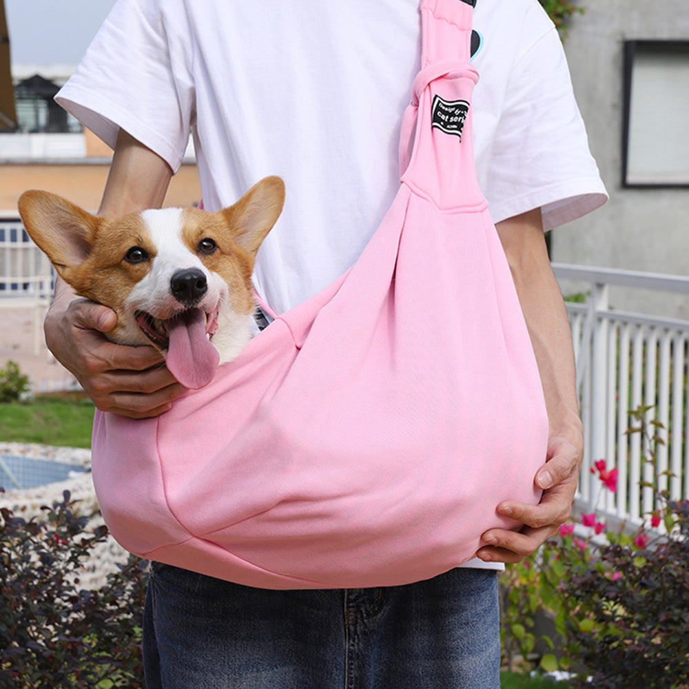 Portable Pet Carrier Shoulder Bag For Comfortable Travel And Outdoor Use