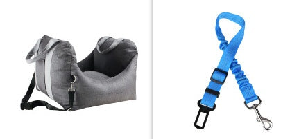 Waterproof Pet Car Carrier Seat Basket For Safe Travel And Comfort