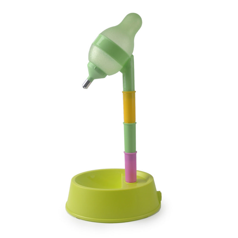 Automatic Pet Water Dispenser With Adjustable Height Feeding Stand