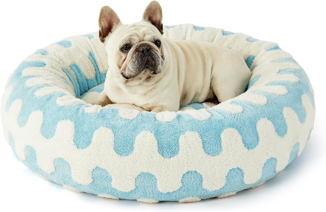 Round All Season Pet Bed For Warm And Cozy Comfort