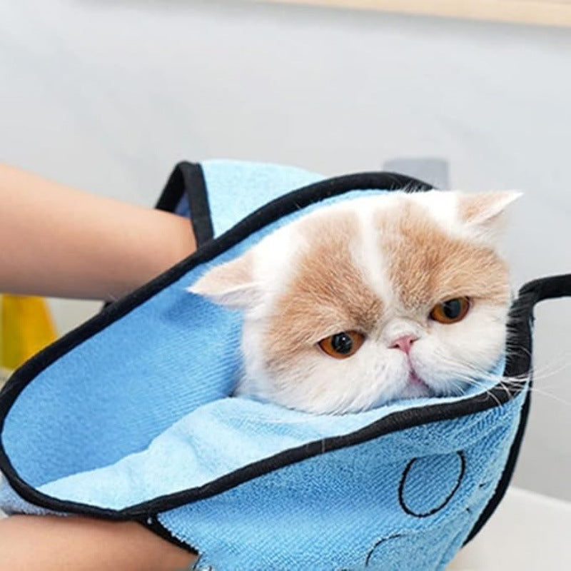 Quick Absorbent Pet Bath Towel For Fast Drying After Bath