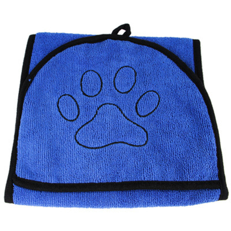 Absorbent Pet Bath Towel For Quick Drying And Cleaning