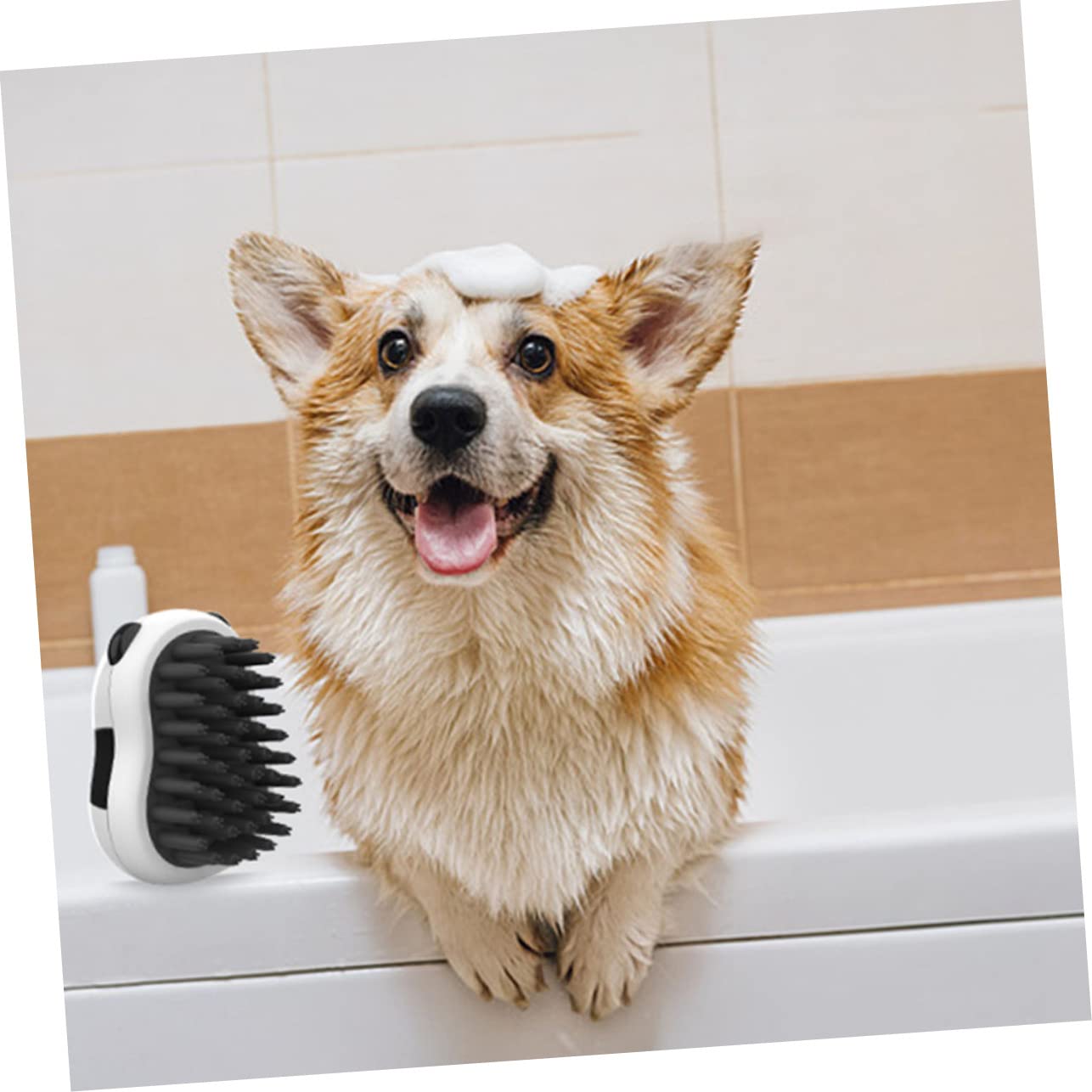 Pet Bath Grooming Glove Comb Brush For Hair Removal And Cleaning