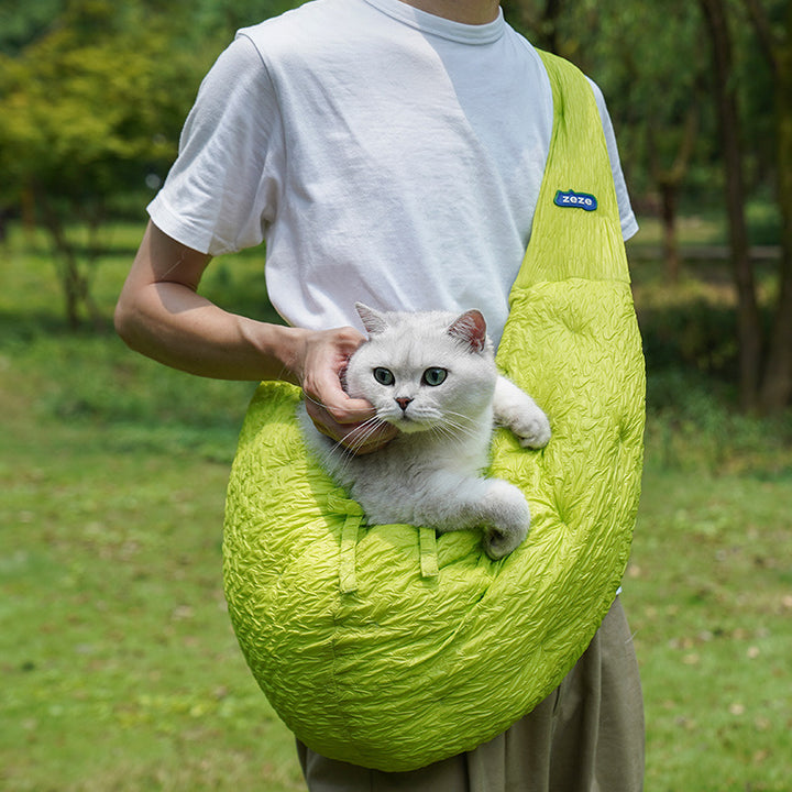 Portable Pet Shoulder Carrier Bag For Comfortable Travel And Outdoor Use
