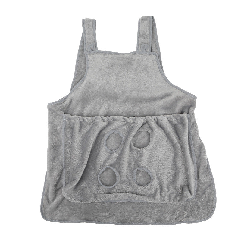 Portable Pet Chest Carrier Apron Bag For Outdoor Travel And Comfort