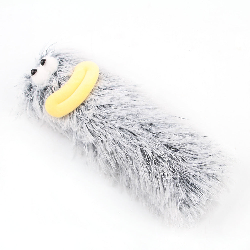 Interactive Soft Pet Toy Pillow With Crinkle Sound And Catnip For Exercise