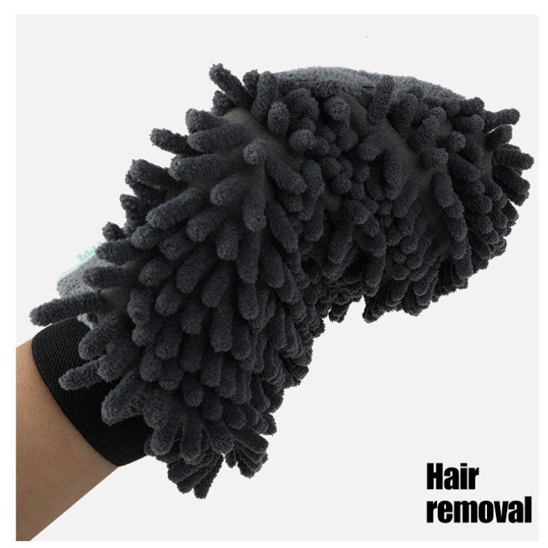 2 In 1 Pet Bathing Brush Glove For Grooming And Massage