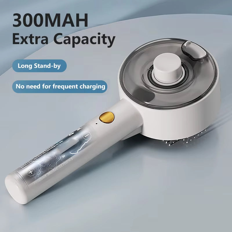 3 In 1 Electric Pet Steam Brush For Grooming And Massage