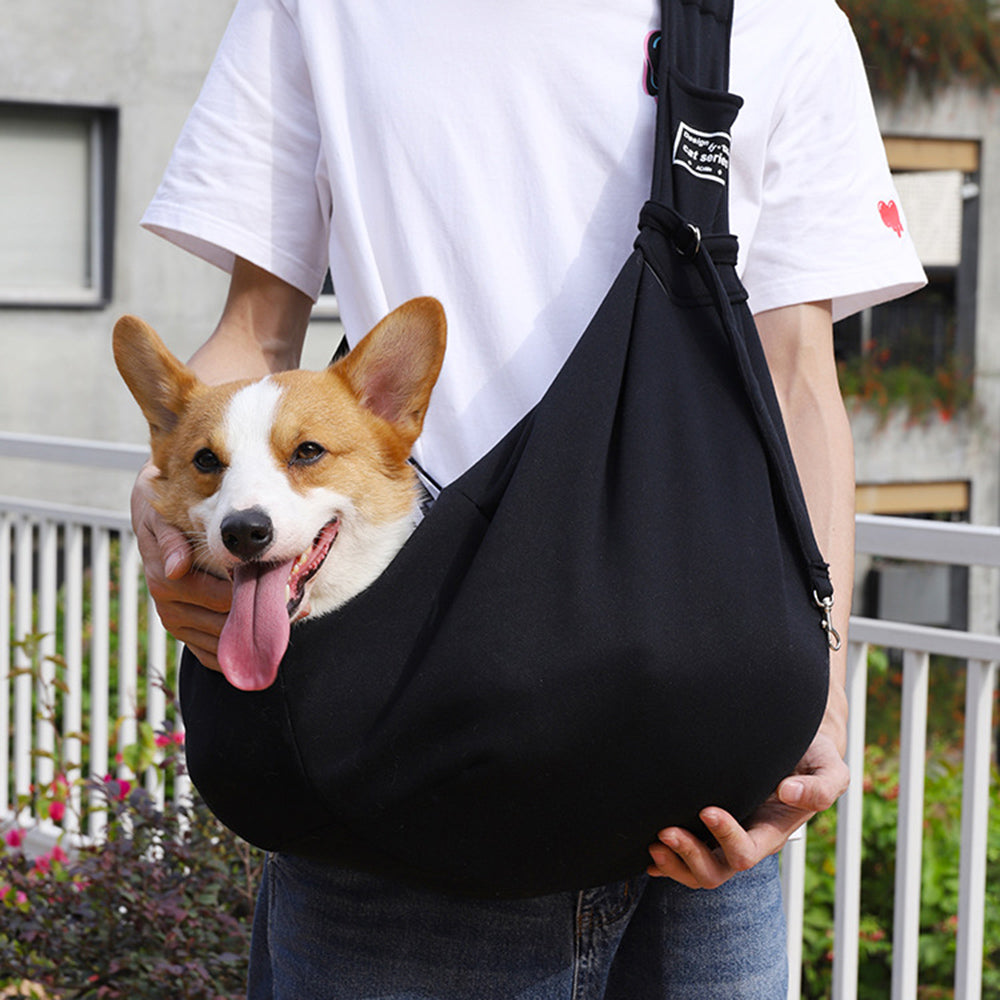 Portable Pet Carrier Shoulder Bag For Comfortable Travel And Outdoor Use