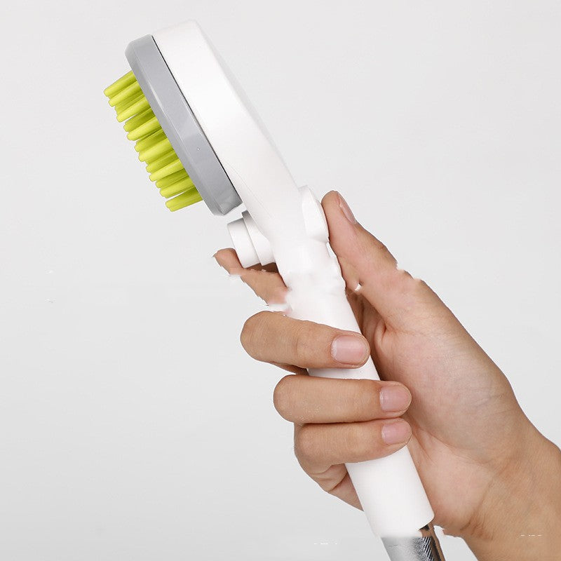 Pet Cleaning Tool With Massage Comb Bath Brush Shower Head