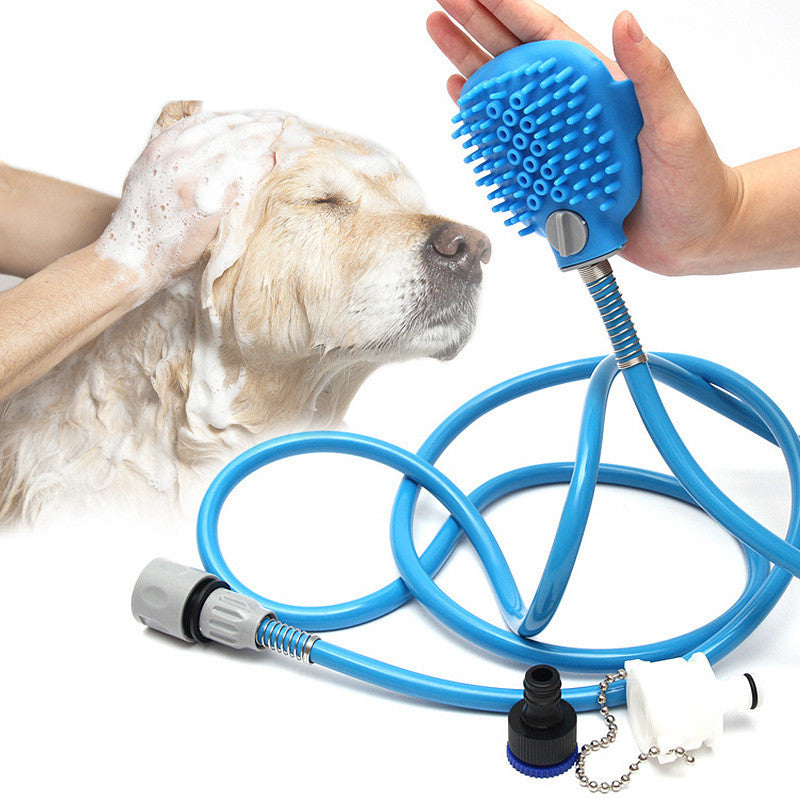 Outdoor Pet Cleaning Bath Brush Shower Tool For Easy Washing